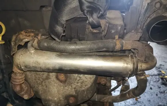 Opel Meriva A EGR valve cooler 