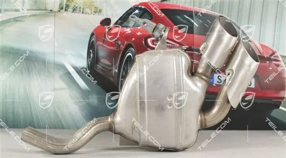 Porsche Macan (95B) Rear muffler/silencer tail pipe 95B253612CY