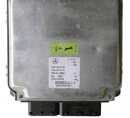 Mercedes-Benz C W204 Engine control unit/module A6519002700 A6519012500