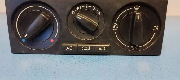Volkswagen Sharan Climate control unit 7M5907049E