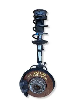 Volkswagen Golf VII Front shock absorber with coil spring 
