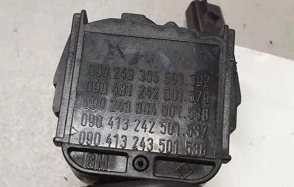 Opel Zafira A Wiper control stalk 090243395501392 090481242501579