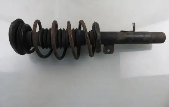 Front shock absorber with coil spring