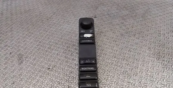 Panel lighting control switch