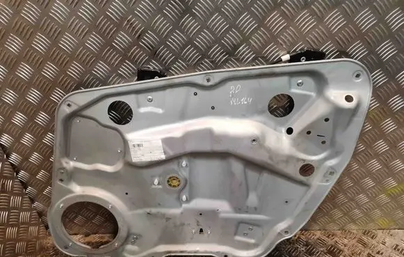 Front door window regulator with motor