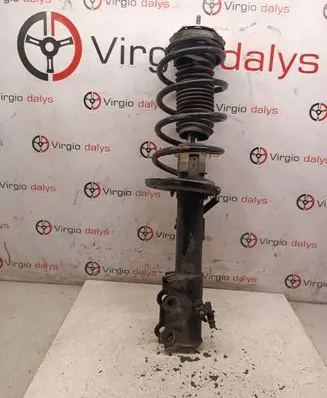 Front shock absorber with coil spring