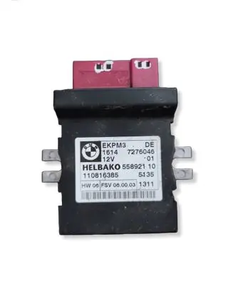 Fuel injection pump control unit/module