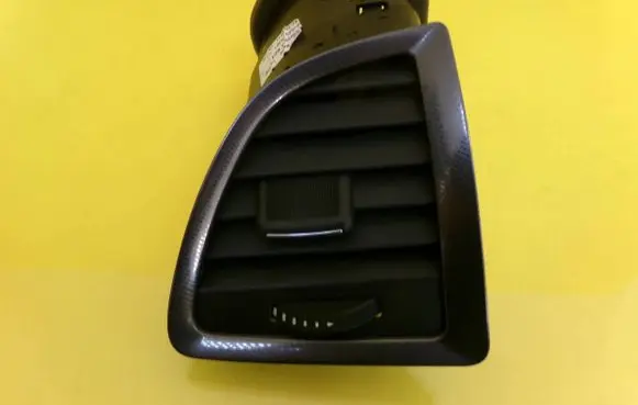 Dashboard side air vent grill/cover trim