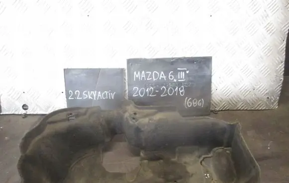 Mazda 6 Rear floor carpet liner 