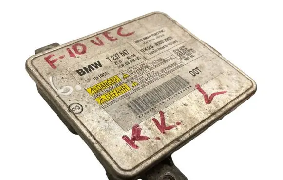 BMW 5 F10 F11 Headlight ballast module Xenon 7237647 W003T20071