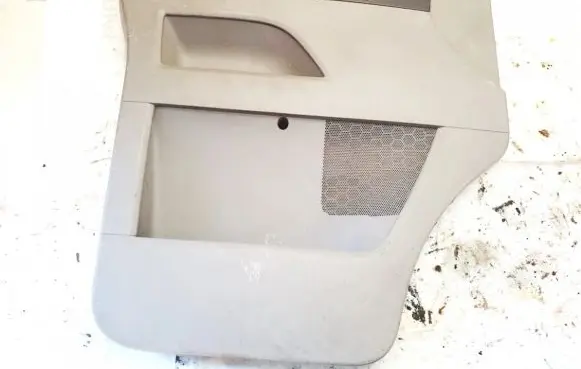 Front door card panel trim