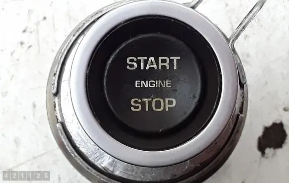 Engine start stop button switch