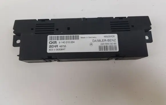 Mercedes-Benz S W220 Auxiliary heating control unit/module 9140010254 2208300085