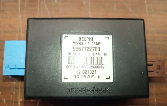 Peugeot Partner Alarm control unit/module 9657722780 E2021027 6892047701