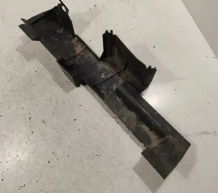 Intercooler air guide/duct channel