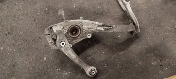 Audi A6 S6 C7 4G Front wheel hub spindle knuckle 8K0407258