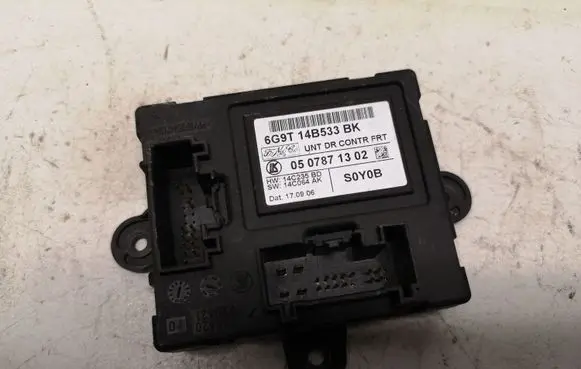 Ford Galaxy Door control unit/module 6G9T14B533BK 0507871302