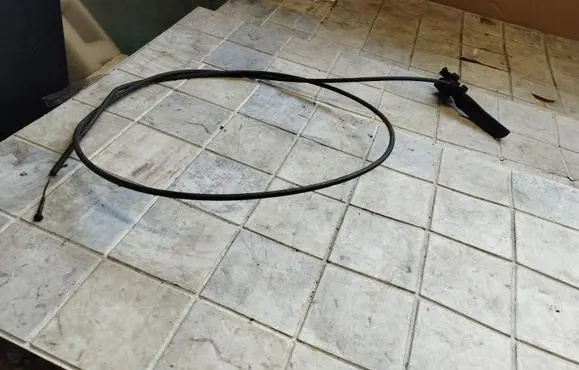 Opel Vectra C Engine bonnet/hood lock release cable 