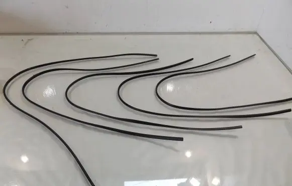 Fiat Ducato Front door glass trim molding 1341107080