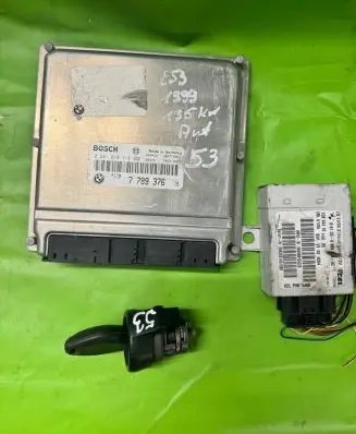 BMW X5 E53 Engine control unit/module 7789376 28RTF091 0281010314