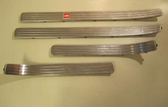 Porsche Cayenne (9PA) Front sill trim cover 7L0853656C