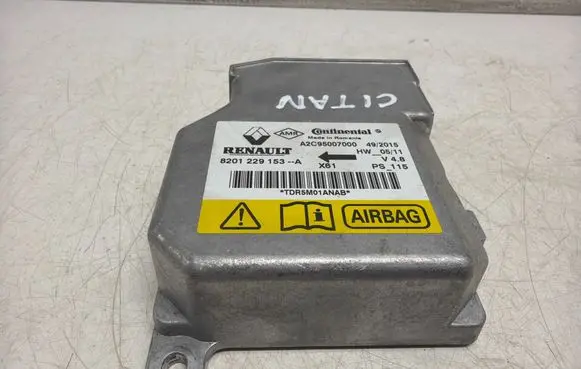 Mercedes-Benz Citan W415 Airbag control unit/module A2C95007000 8201229153A TDR5M01ANAB