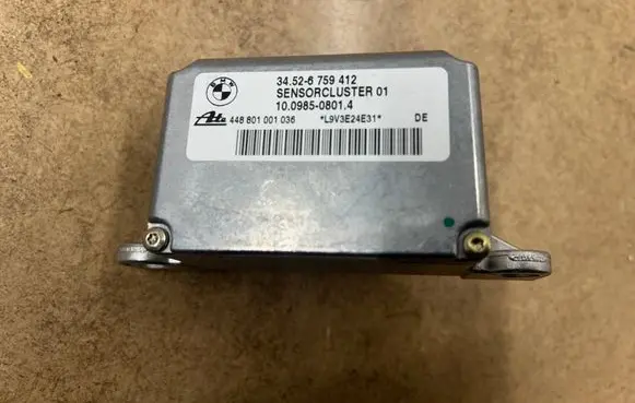 BMW 3 E46 ESP acceleration yaw rate sensor 34526759412 6759412 448801001036