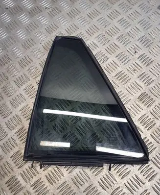 Rear vent window glass