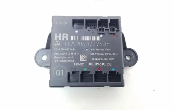 Mercedes-Benz C W204 Door control unit/module A2048207685