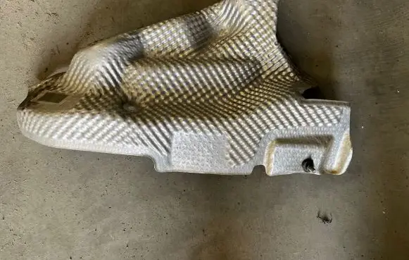 Audi Q5 SQ5 Heat shield in engine bay 8R0399299