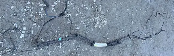 Dodge Durango III Brake line pipe/hose 52124725AG