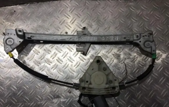 Sliding door window regulator with motor