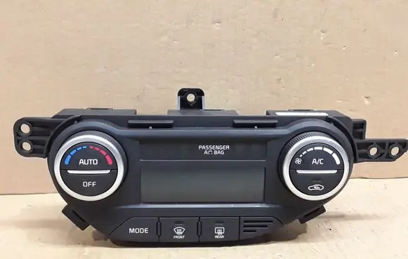KIA Picanto Climate control unit 972501YEA0ASB 160222A037