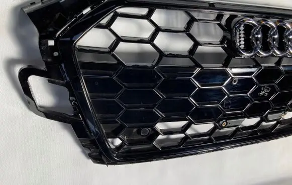 Front bumper upper radiator grill