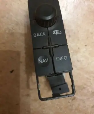 Audi A4 S4 B5 8D Multifunctional control switch/knob 8D0919721