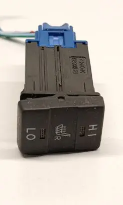 Seat heating switch