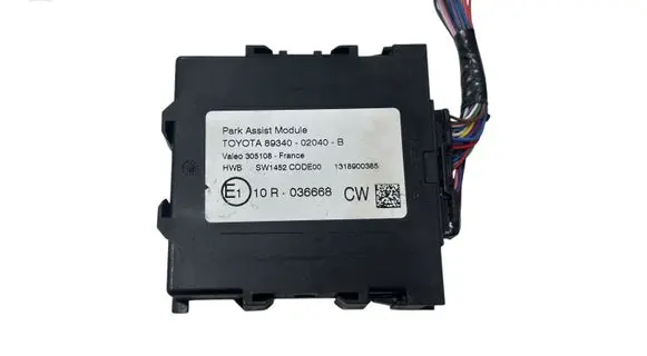 Toyota Auris E180 Parking PDC control unit/module 8934002040B 1318900385 SW1452C0DE00