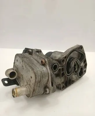Oil filter mounting bracket