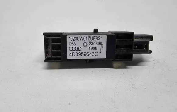 Audi A8 S8 D2 4D Airbag deployment crash/impact sensor 4D0959643C 230399 0230W01ZUE8S