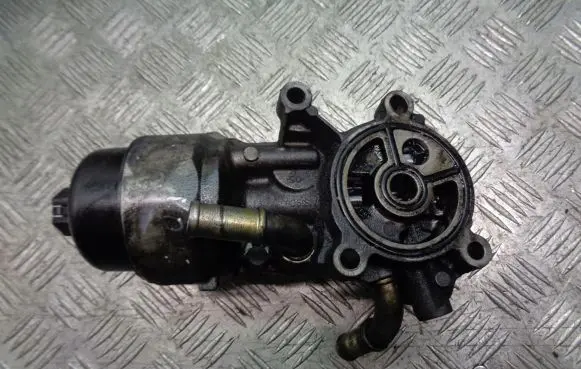 Peugeot 407 Oil filter mounting bracket 9656830180