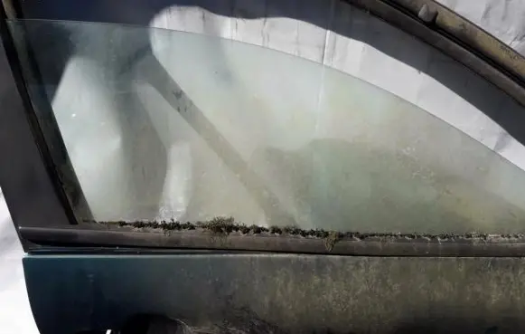 Fiat Bravo - Brava Front door window glass four-door