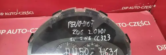 Peugeot 206 Speedometer (instrument cluster) 9648836980