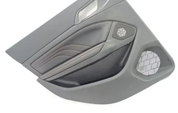 Front door card panel trim