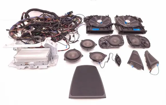 BMW 5 F10 F11 Audio system kit 9312593 F2707514