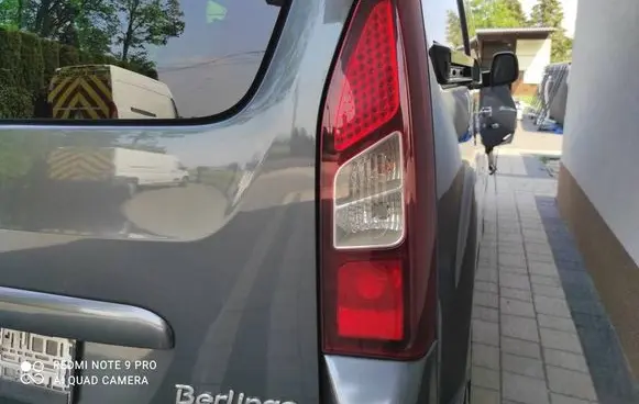 Citroen Berlingo Rear/tail lights 9677205080