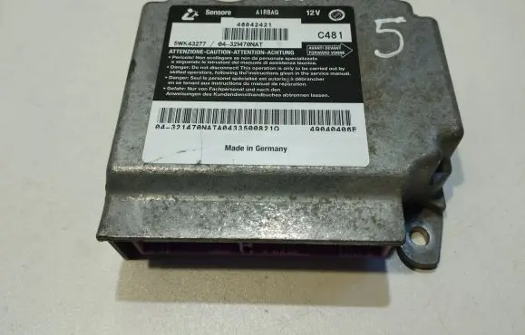 Alfa Romeo 147 Airbag control unit/module 5WK43277 46842421