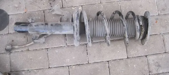 Land Rover Evoque I Front shock absorber with coil spring