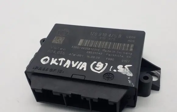 Skoda Octavia Mk2 (1Z) Parking PDC control unit/module 1Z0919475B 604056