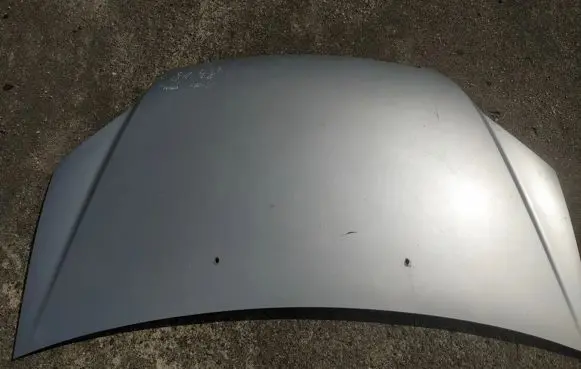 Honda FR-V Engine bonnet/hood sidabrinis
