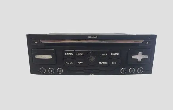Peugeot 807 Radio/CD/DVD/GPS head unit 96737705XT